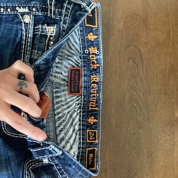 Rock Revival jeans (Noho) Size 24 Bootcut, Great condition, paid $250💜 - Picture 4 of 5